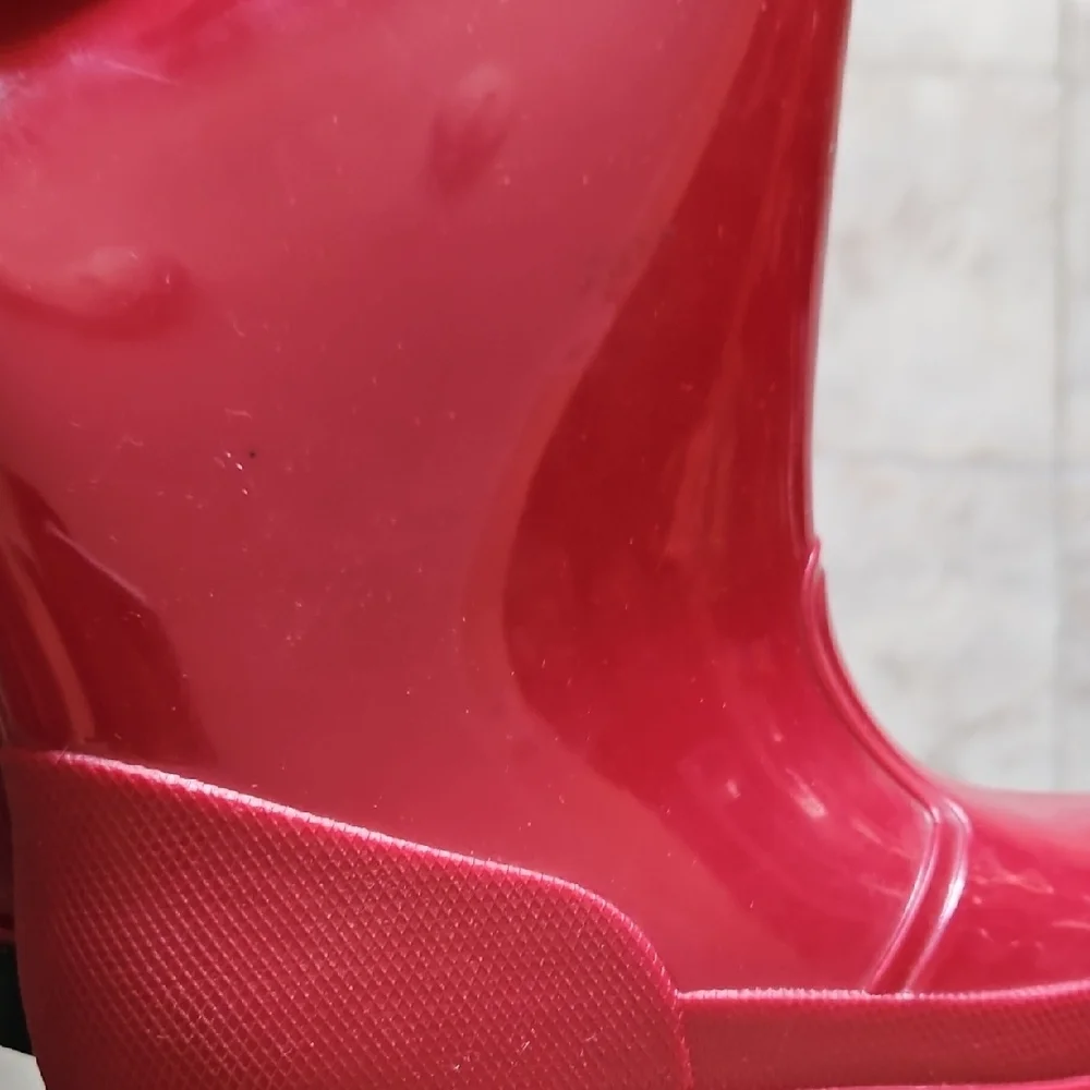 SeaDoo Kids Red Rain Boots - Picture 13 of 13